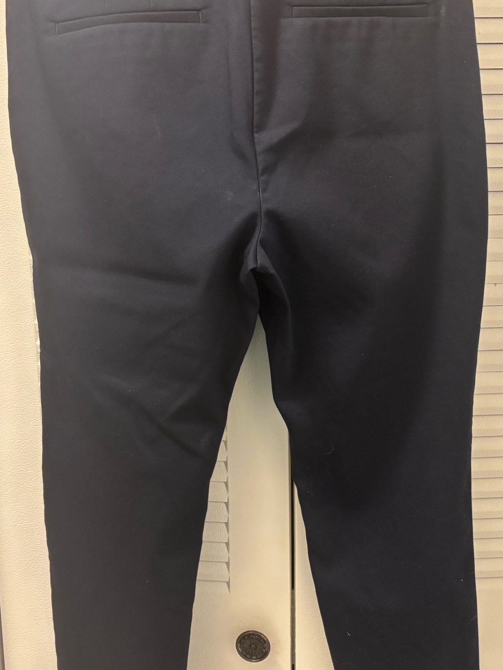 Women’s Navy Blue Pants - Sleek Tailored Fit
